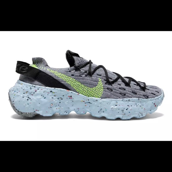 Nike Space Hippie 04 CD3476-001 Grey Volt Unisex - Picture 4 of 9
